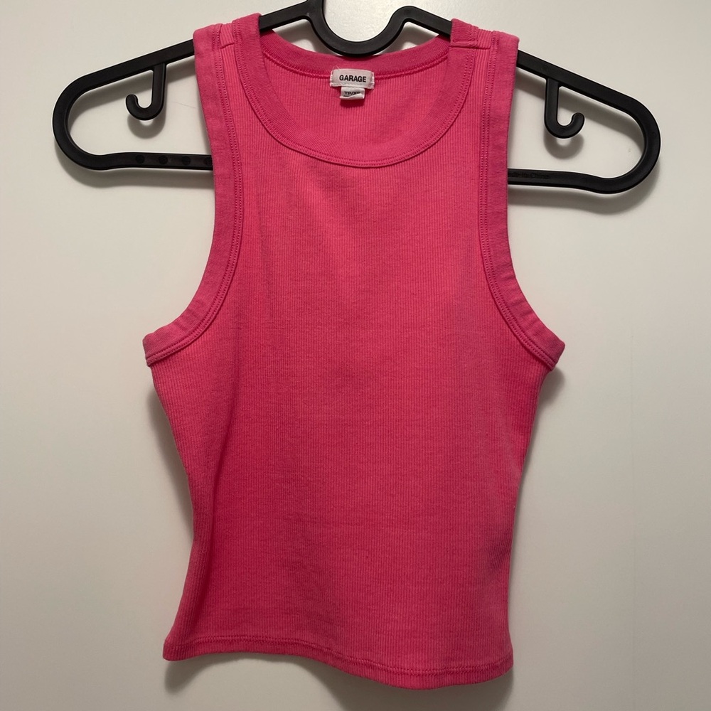 Garage Hot Pink Tank Top